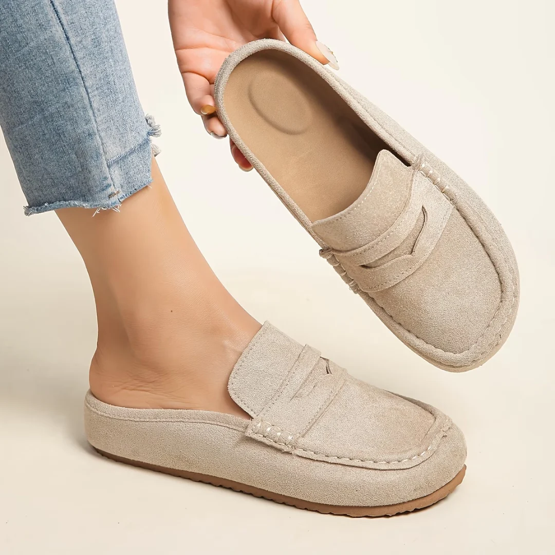 Lois | Mocasines De Ante Suave