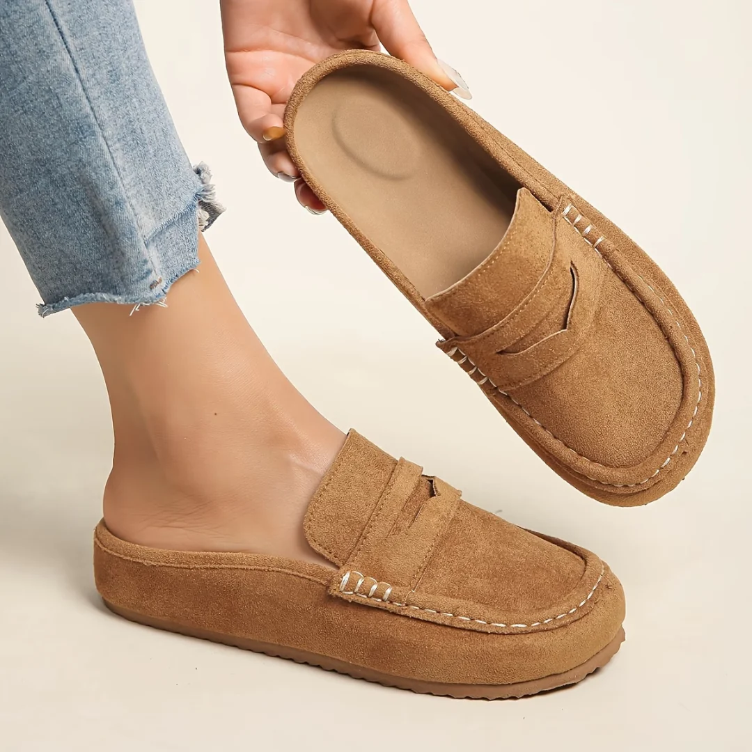 Lois | Mocasines De Ante Suave